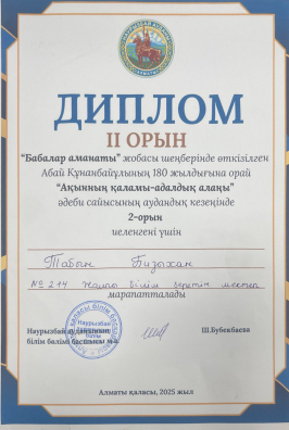 Жетістіктері