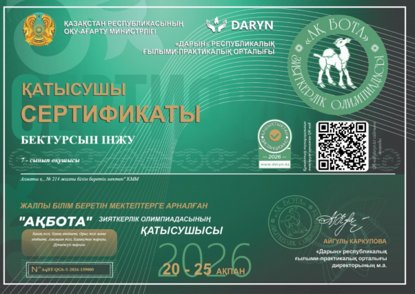 Жетістіктері